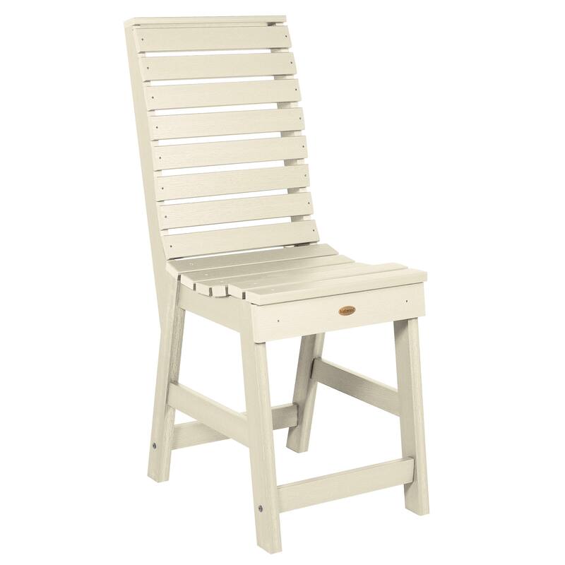 HIGHWOOD Weatherly Outdoor Counter Height Dining Side Chair - Whitewash