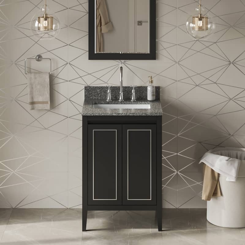 Jeffrey Alexander VKITPER24R-MARBLE Percival II 24" Free Standing