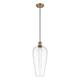 Option Clear / Brushed Brass