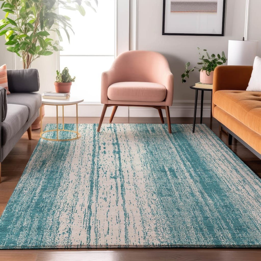 Premium Washable Super Soft Transitional Ombre Mayfield Rug