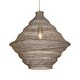 preview thumbnail 1 of 9, Uttermost Sigh Woven Brass 1 Light Pendant - N/A