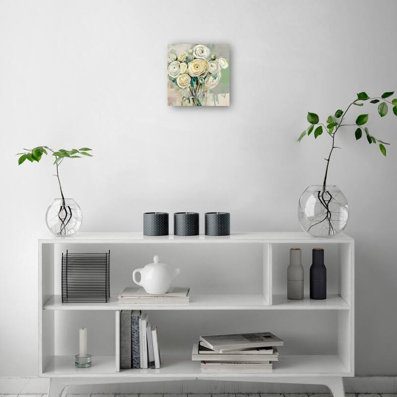 Ranunculus Gathering By Studio Arts Canvas Art Print