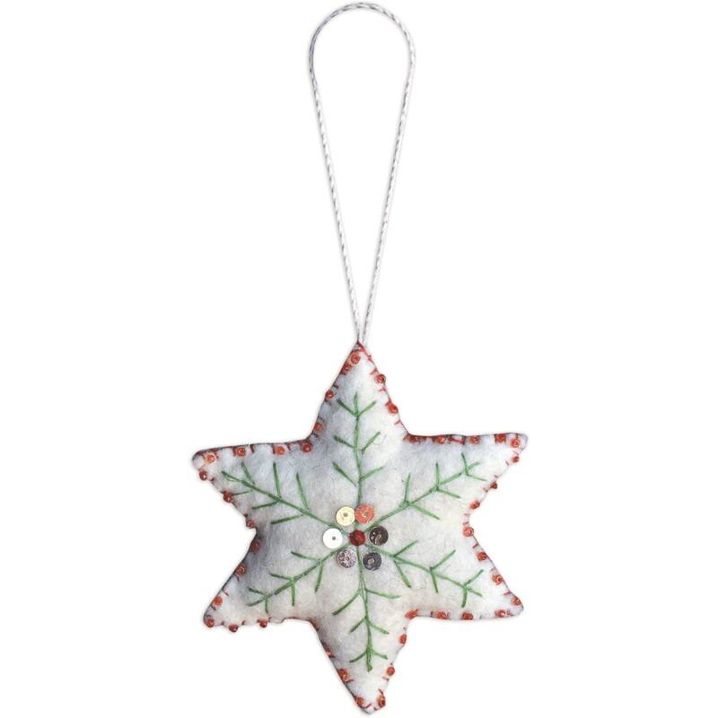 Snowflake Ornament -Set of 2