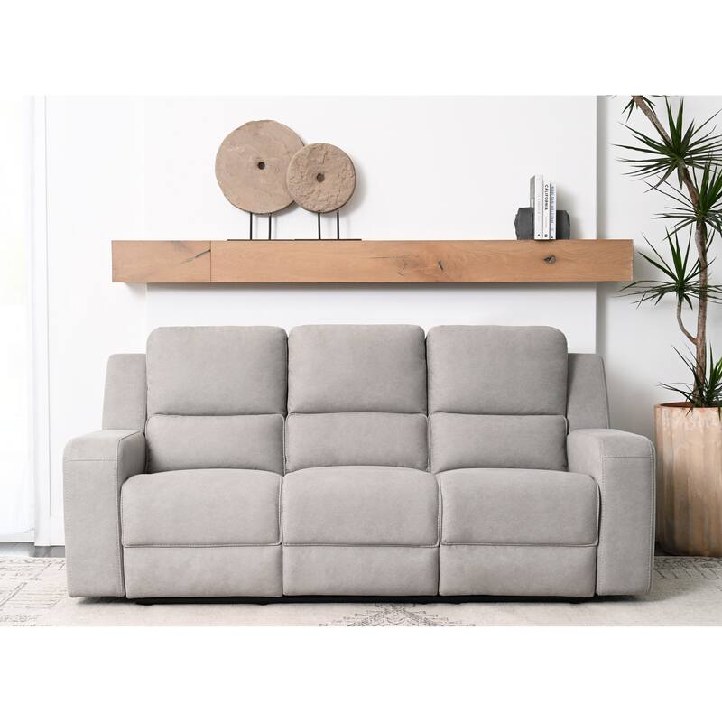 Margaret Fabric Manual Reclining Sofa