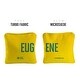 preview thumbnail 2 of 2, Eugene Yellow Dual Sided Cornhole Bags