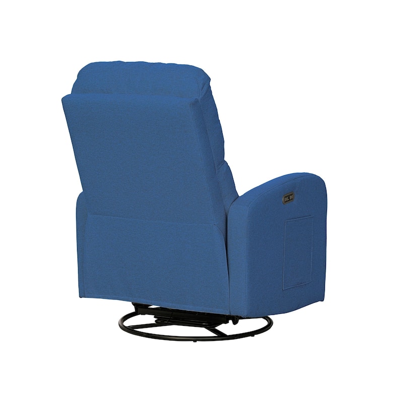 INK+IVY Dakota Power Recliner 3-in-1 with Swivel, Glider, USB Ports