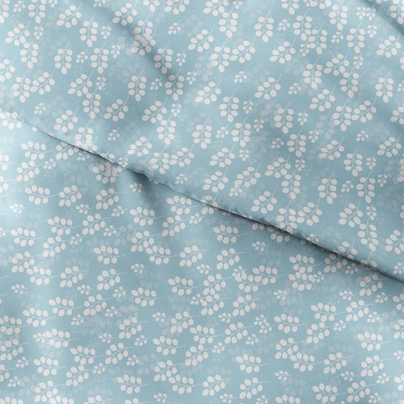 Becky Cameron Oversized Wheat Pattern 3-piece Duvet Set