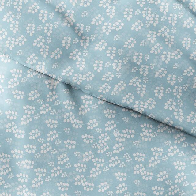 Soft Essentials Oversized Wheat Pattern 3-piece Duvet Set