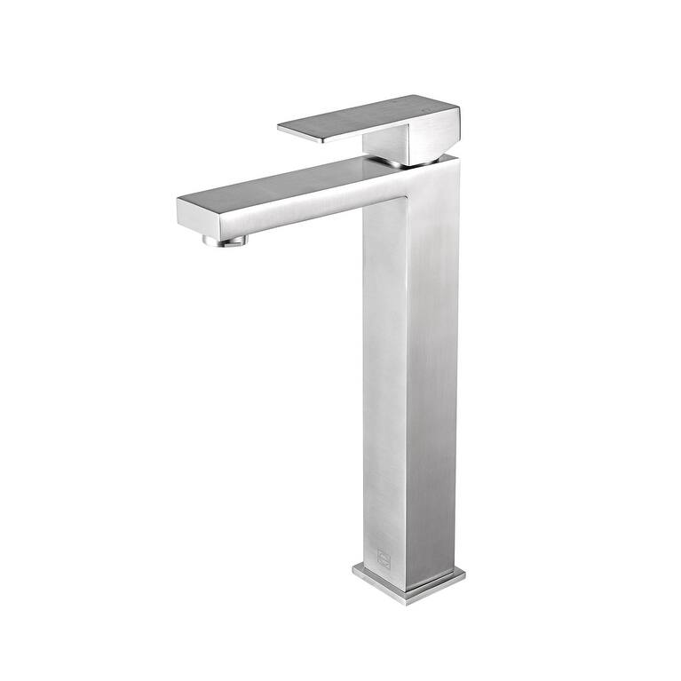 Indigo Home Single Hole Single Handle Bathroom Faucet - Brushed Nickel
