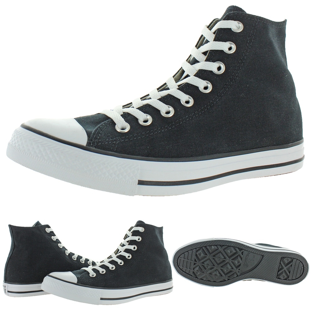 black high top converse 5.5