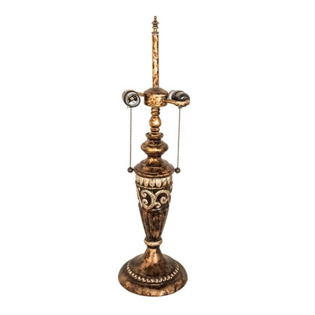 Meyda Tiffany 150223 Fluted 27" Tall Lamp Base - Natural