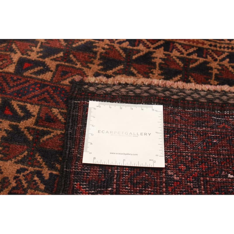 Teimani Brown Rug 3'1" x 4'6" - 3'1 x 4'6