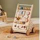 preview thumbnail 1 of 4, Tiny Land® Versatile Natural Wooden Baby Walker Multi