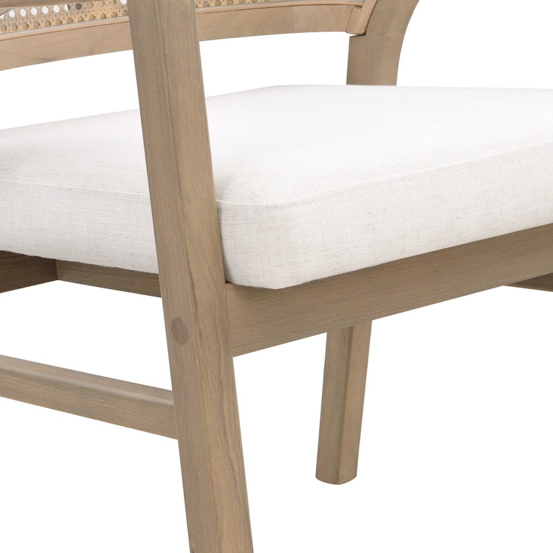 Christopher Knight Home - Modern Light Ash Upholstered Dining Sets with Lattice Back