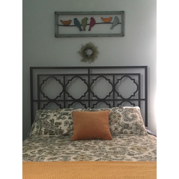 Top Product Reviews For Safavieh Silva Gunmetal Geometric Headboard Safavieh Silva Gunmetal Geometric Headboard Queen
