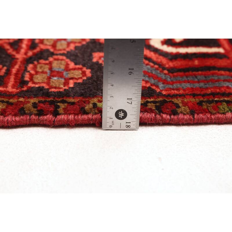 ECARPETGALLERY Hand-knotted Sarabi Red Wool Rug - 8'1 x 11'0