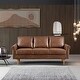 preview thumbnail 67 of 71, Ovios Upholstered Mid-century Sofa Brown
