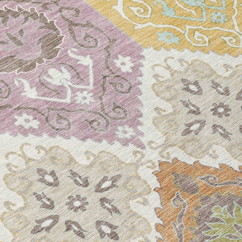 Machine Washable Indoor/ Outdoor Global Bayfield Chantille Rug