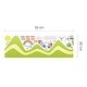 preview thumbnail 4 of 2, Walplus Happy Hills Kids Children Wall Sticker Nursery Decor Decal