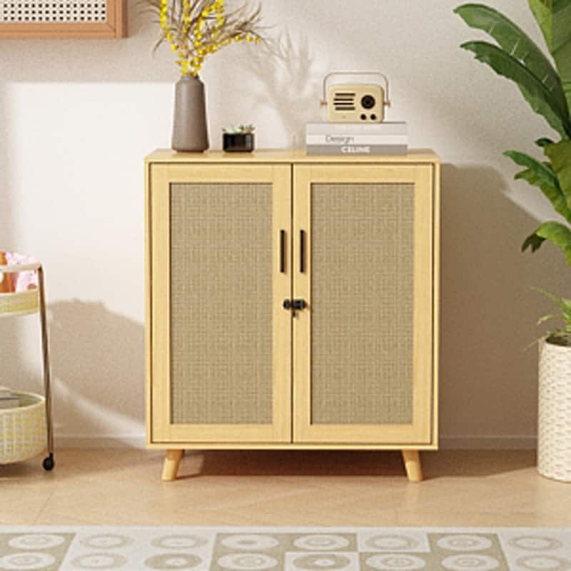 Buffet Cat Litter Box Enclosure Cabinet Hidden Cat Washroom Furniture