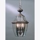 preview thumbnail 2 of 0, Newbury 3-Light Outdoor Hanging Lantern in Medici Bronze