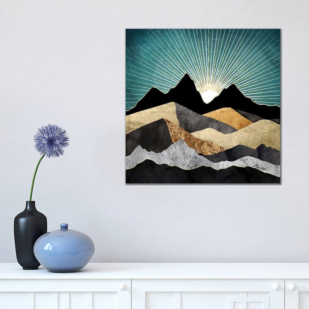 iCanvas "Metallic Daybreak" by SpaceFrog Designs Canvas Print