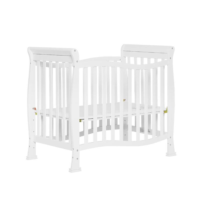 Dream On Me Violet 4-In-1 Convertible Mini Crib