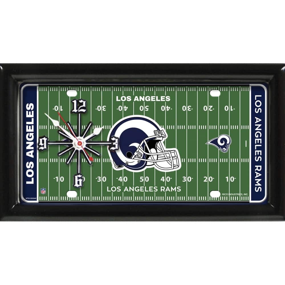 LA Rams Field Clock