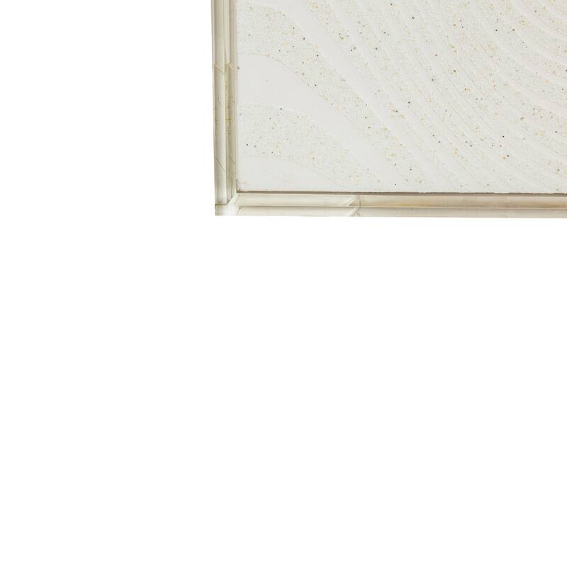 Canvas Art Wood Frame Backing Textured Abstract Design - 50" Multi