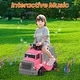 preview thumbnail 28 of 27, EROMMY 12V Ride-On Fire Truck for Kids with Music, Lights & Dual Motors.