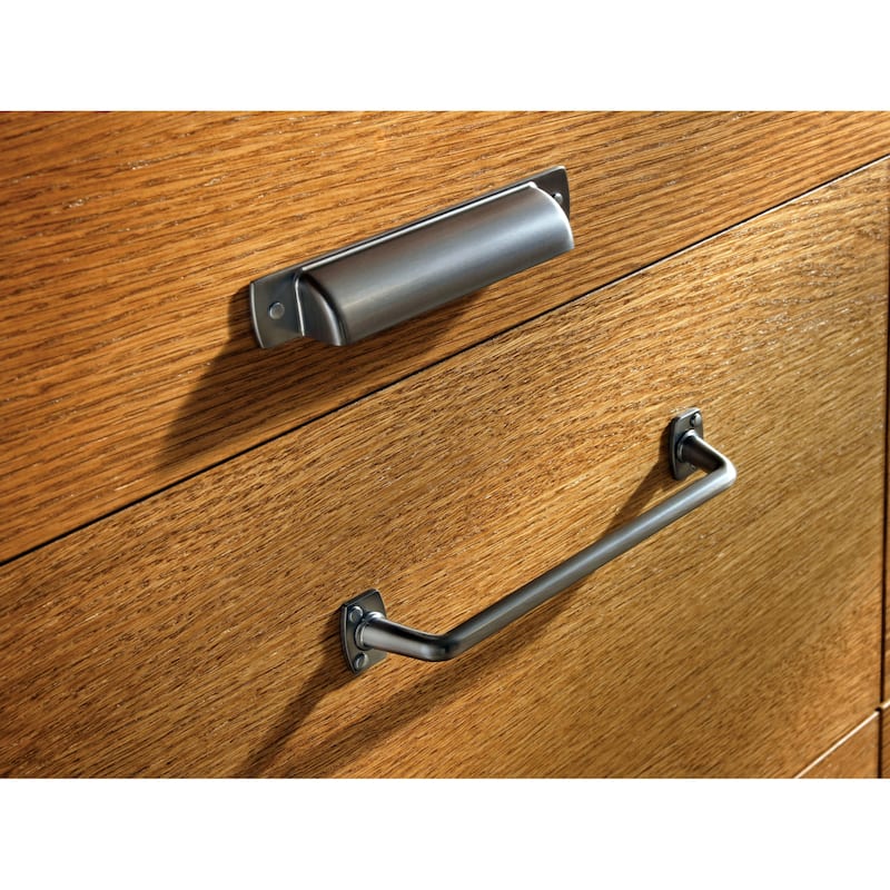 Amerock Rochdale 3-3/4 Inch Center to Center Cup Cabinet Pull
