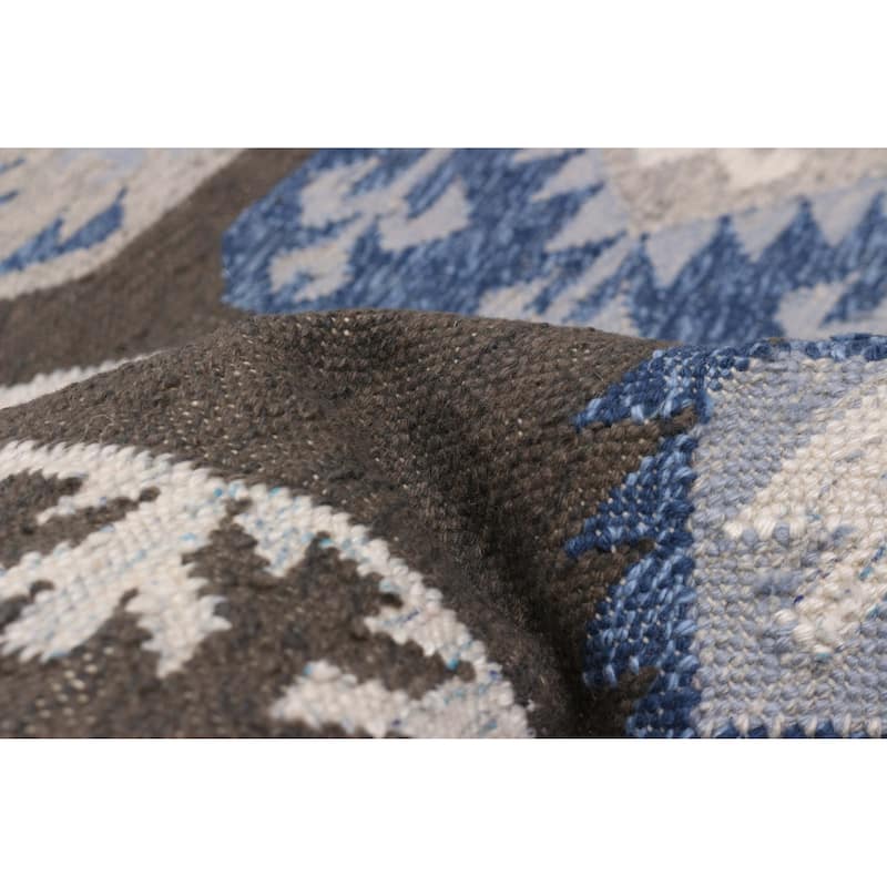 Ankara FW Brown Kilim 5'1" x 8'1" - 5'1 x 8'1