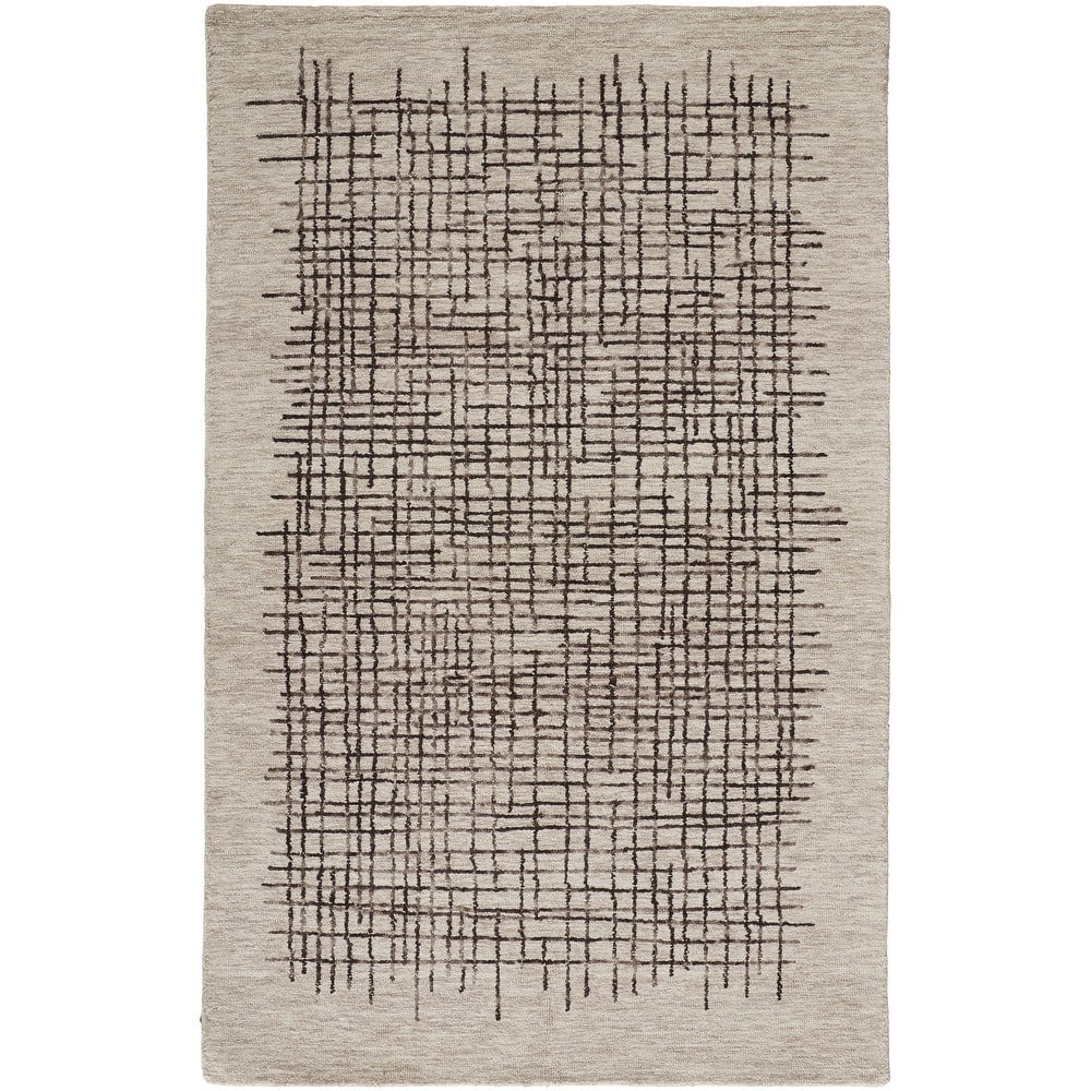 Grand Bazaar Carrick Hand Tufted Abstract Transitional Area Rug