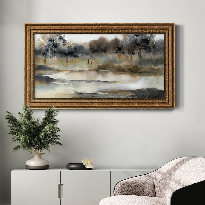Serene River Premium Framed Canvas- Ready to Hang