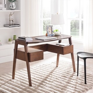 SEI Furniture Casella Midcentury Modern Writing De