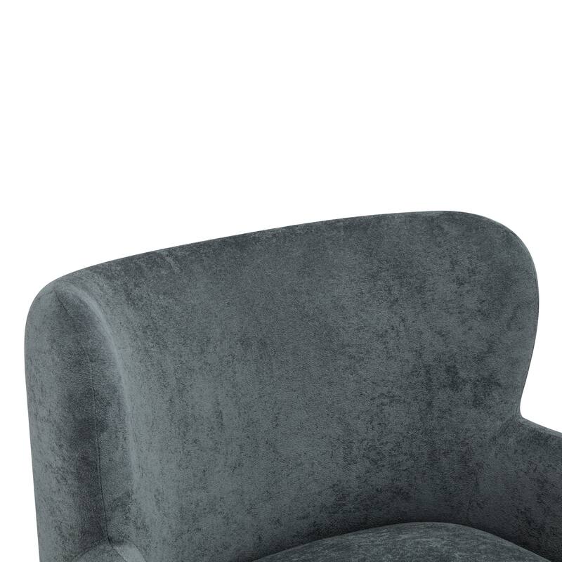 Roomfitters Lucia Wingback Armchair, Cozy Modern Accent Chair for Living Room and Bedroom