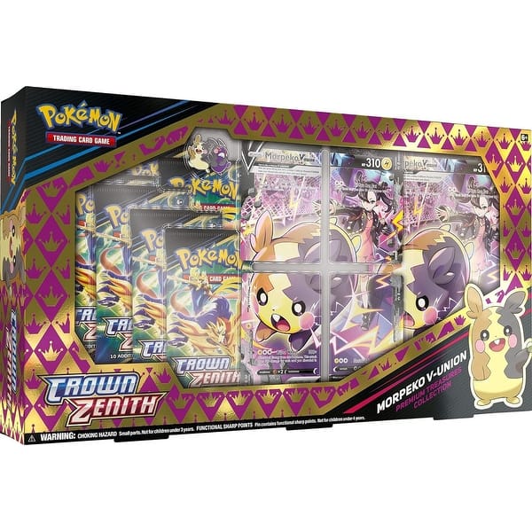 bed bath and beyond pokemon cards Pokemon TCG: Morpeko V-Union Premium Treasures Collection - Bed Bath &  Beyond