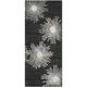 SAFAVIEH Handmade Soho Miyase Modern Burst New Zealand Wool Rug - 2'6" x 6' Runner - Charcoal/Ivory