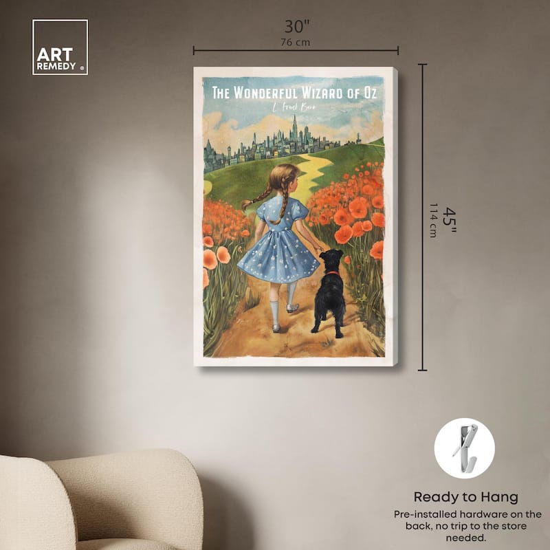 Wizard of Oz Classic Canvas by Art Remedy, Gallery Wrapped