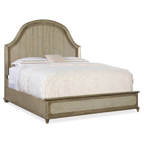 Alfresco Lauro King Panel Bed with Metal