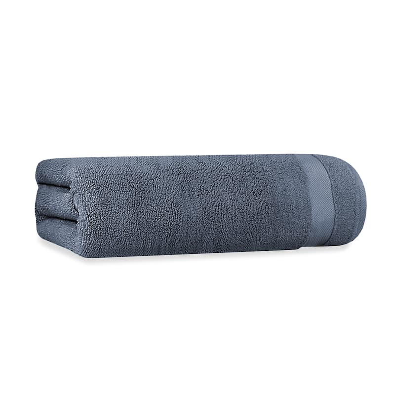 Delara Organic Cotton Luxuriously Plush Bath Towel, GOTS & OEKO-TEX Certified, 650 GSM Long Staple, Quick Dry & Ultra-Absorbent