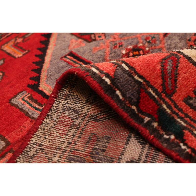 ECARPETGALLERY Hand-knotted Andelz Red Wool Rug - 3'7 x 6'6