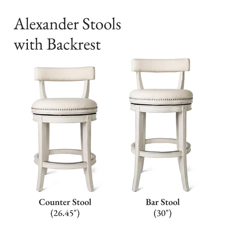 Maven Lane Alexander Swivel Kitchen Stool