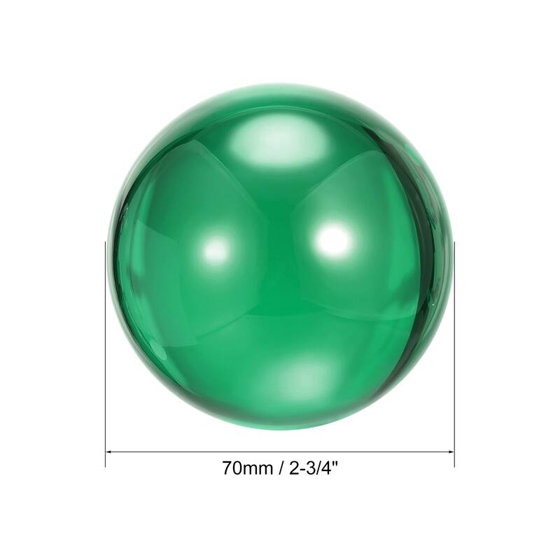 Acrylic Contact Juggling Ball with Ball Bag - 70mm - Green