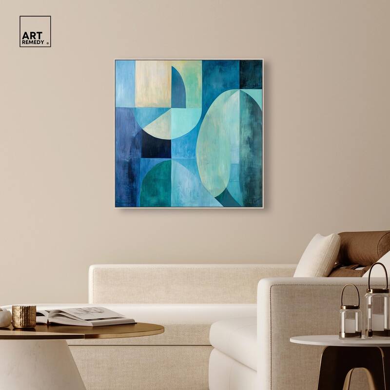 Color Blocks II Canvas by Art Remedy