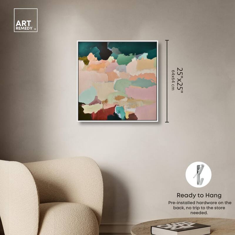 Brushed Beauty III Canvas by Art Remedy