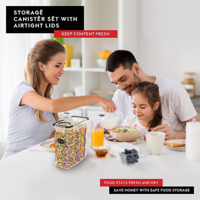 DWËLLZA KITCHEN Extra Large Food Storage Cereal Containers