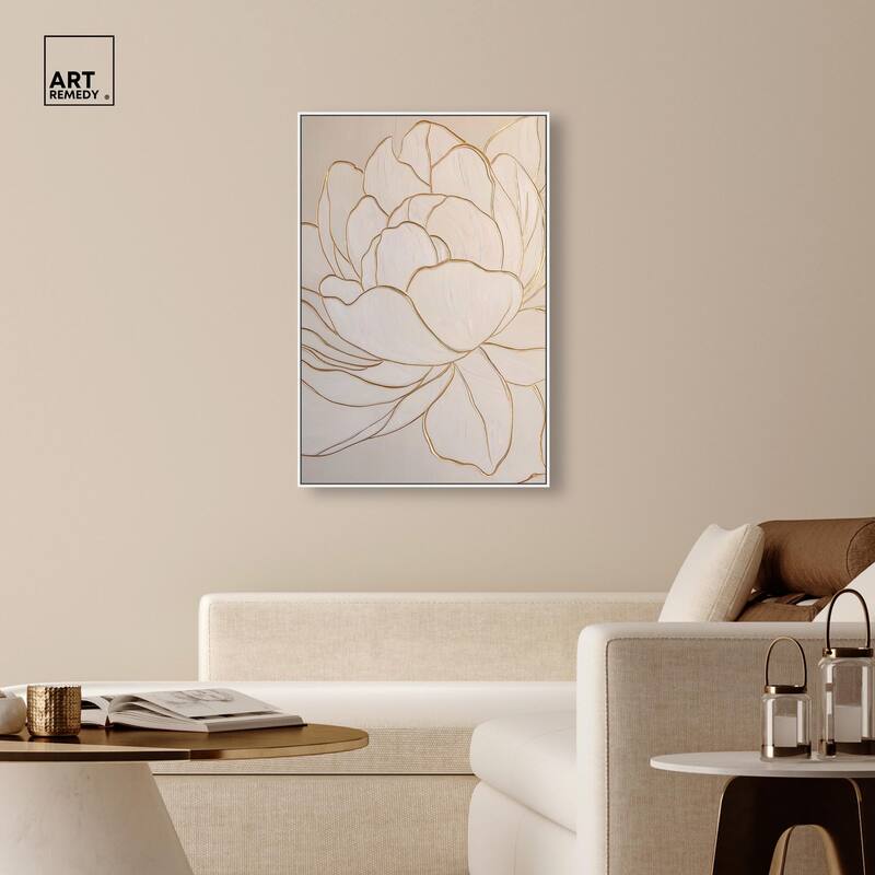 Sculpted Shards II Canvas by Art Remedy