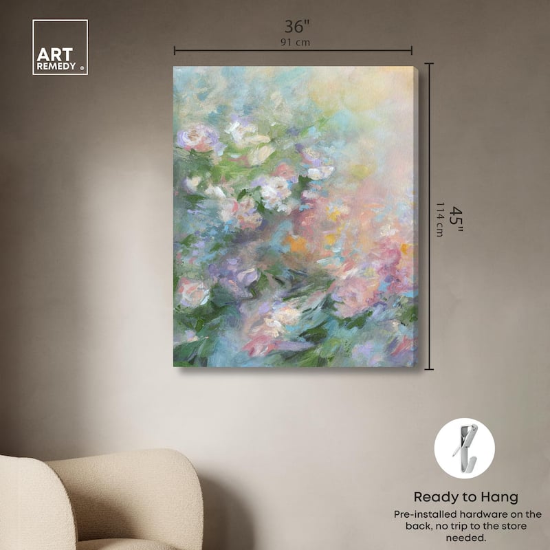 Mystical Garden I Canvas by Art Remedy, Gallery Wrapped