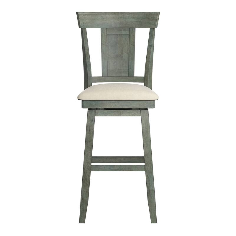 Eleanor Panel Back Wood Swivel Chair by iNSPIRE Q Classic